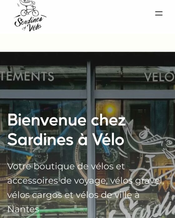 Sardines à Vélo