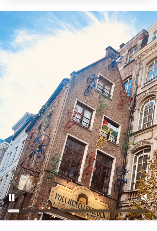 Sardines à Vélo sur instagram : #weekendbelge #lafri